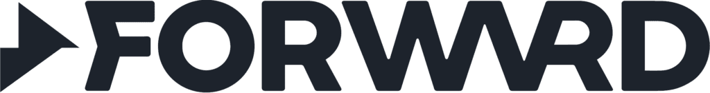 Black logo of member of Spire FORWARD